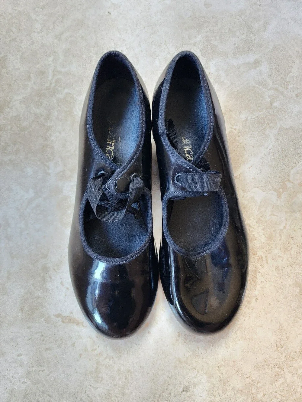 So Danca Kids Black Tap Dance Shoes 2